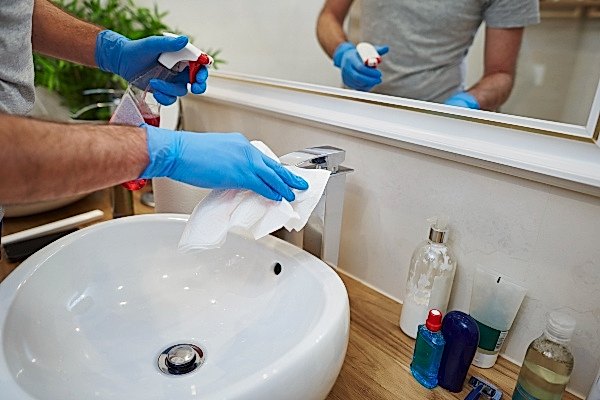 limpieza de baños