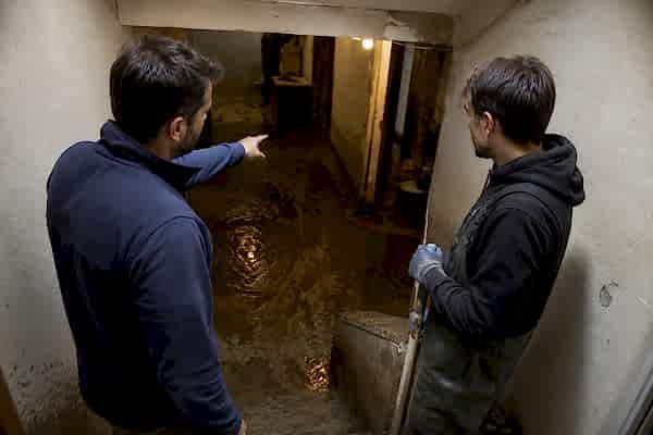 limpieza de inundaciones